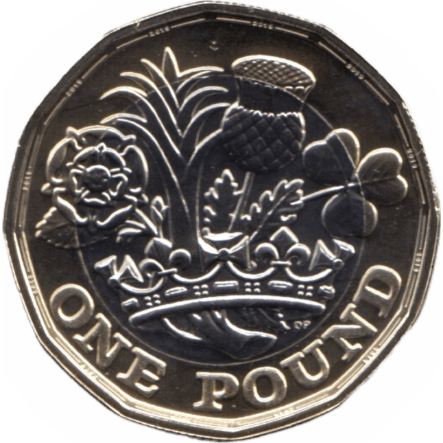 2018 ONE POUND £1 BRILLIANT UNCIRCULATED BU - £1 BU - Cambridgeshire Coins