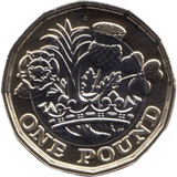 2018 ONE POUND £1 BRILLIANT UNCIRCULATED BU - £1 BU - Cambridgeshire Coins