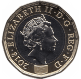 2018 ONE POUND £1 BRILLIANT UNCIRCULATED BU - £1 BU - Cambridgeshire Coins