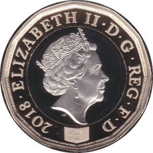 2018 ONE POUND PROOF £1 - £1 Proof - Cambridgeshire Coins