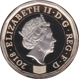 2018 ONE POUND PROOF £1 - £1 Proof - Cambridgeshire Coins