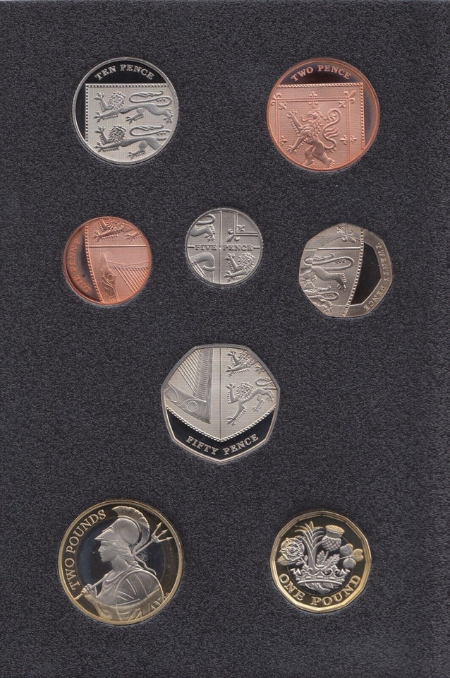 2018 ROYAL MINT COLLECTORS PROOF SET - PROOF SET black - Cambridgeshire Coins