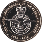 2018 TWO POUND £2 100TH ANNIVERSARY RAF BRILLIANT UNCIRCULATED BU - £2 BU - Cambridgeshire Coins