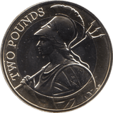 2018 TWO POUND £2 BRITANNIA BRILLIANT UNCIRCULATED BU - £2 BU - Cambridgeshire Coins