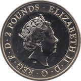 2018 TWO POUND £2 BRITANNIA BRILLIANT UNCIRCULATED BU - £2 BU - Cambridgeshire Coins