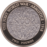 2018 TWO POUND £2 PROOF COIN ARMISTICE OF 1918 - £2 Proof - Cambridgeshire Coins