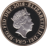 2018 TWO POUND £2 PROOF COIN MARY SHELLEY FRANKENSTEIN MONSTER - £2 Proof - Cambridgeshire Coins