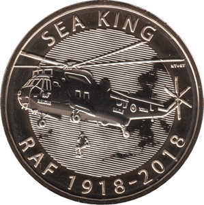 2018 TWO POUND £2 RAF SEA KING BRILLIANT UNCIRCULATED BU - £2 BU - Cambridgeshire Coins