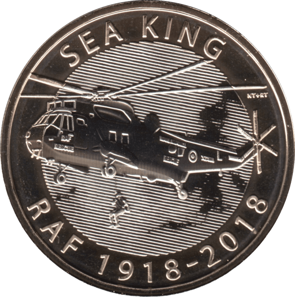2018 TWO POUND £2 RAF SEA KING BRILLIANT UNCIRCULATED BU - £2 BU - Cambridgeshire Coins