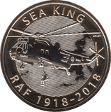 2018 TWO POUND £2 RAF SEA KING BRILLIANT UNCIRCULATED BU - £2 BU - Cambridgeshire Coins