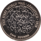 2018 TWO POUND £2 WW1 ARMISTICE BRILLIANT UNCIRCULATED BU - £2 BU - Cambridgeshire Coins
