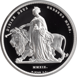 2019 £5 SILVER PROOF TWO OUNCE UNA AND THE LION (NGC) PF69 ULTRA CAMEO - NGC CERTIFIED COINS - Cambridgeshire Coins