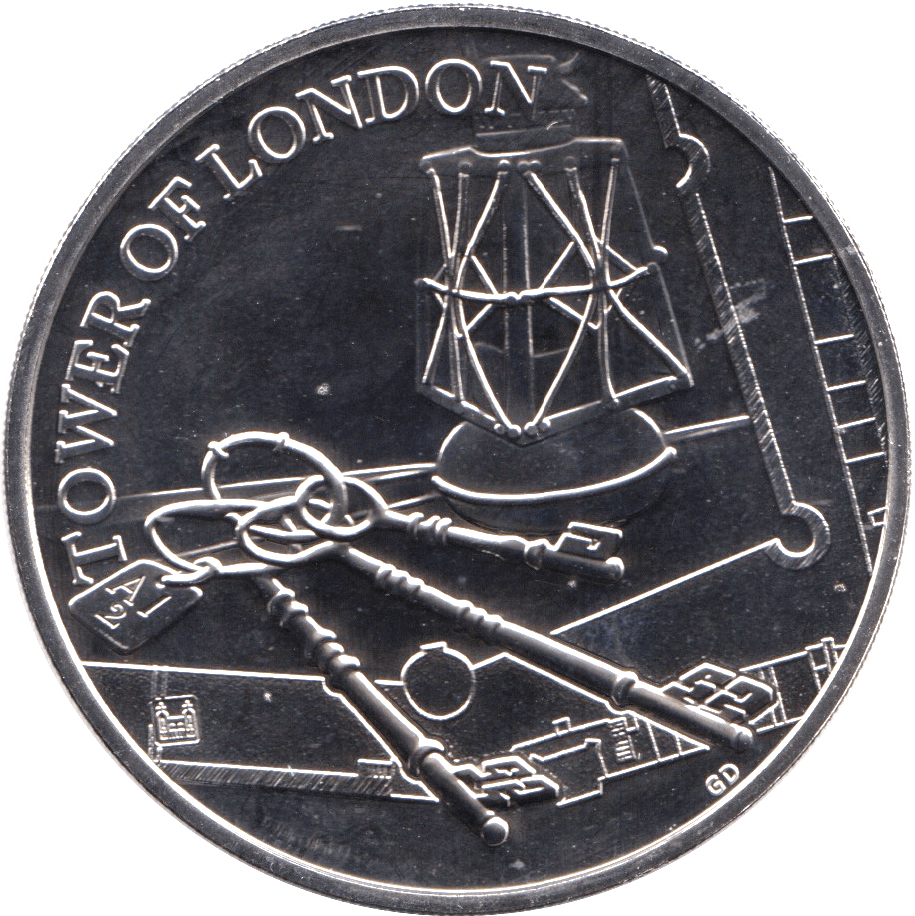 2019 BRILLIANT UNCIRCULATED £5 COIN TOWER OF LONDON CEREMONY OF KEYS - £5 BU - Cambridgeshire Coins