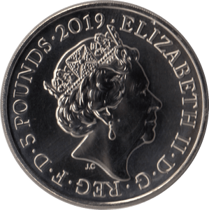2019 BRILLIANT UNCIRCULATED £5 COIN VICTORIAN AGE - £5 BU - Cambridgeshire Coins
