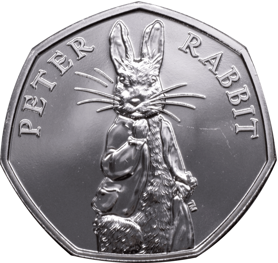 2019 BRILLIANT UNCIRCULATED 50P COIN BEATRIX POTTER PETER RABBIT SEALED - 50p BU Pack - Cambridgeshire Coins