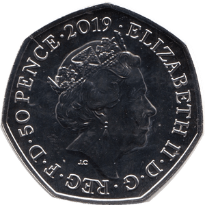 2019 BRILLIANT UNCIRCULATED 50P COIN PETER RABBIT - 50p BU - Cambridgeshire Coins