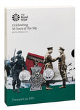 2019 Celebrating 50 years of the 50p British Military Proof Set - Silver Proof 50p - Cambridgeshire Coins