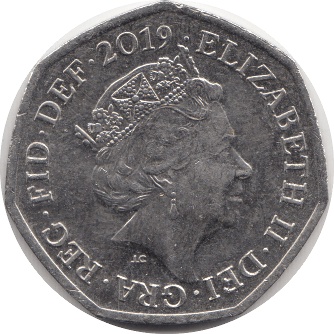 2019 CIRCULATED 50P PADDINGTON BEAR AT ST PAULS CATHEDRAL - 50P CIRCULATED - Cambridgeshire Coins