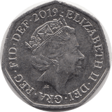 2019 CIRCULATED 50P PADDINGTON BEAR AT ST PAULS CATHEDRAL - 50P CIRCULATED - Cambridgeshire Coins