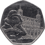 2019 CIRCULATED 50P PADDINGTON BEAR AT TOWER OF LONDON - 50P CIRCULATED - Cambridgeshire Coins