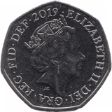 2019 FIFTY PENCE 50P BRILLIANT UNCIRCULATED SHERLOCK HOLMES BU - 50p BU - Cambridgeshire Coins
