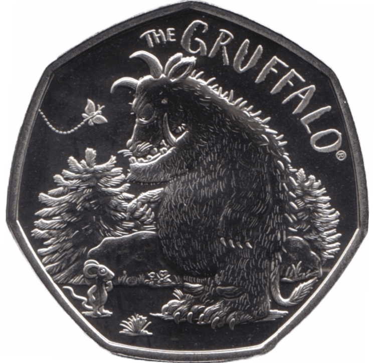 2019 FIFTY PENCE BRILLIANT UNCIRCULATED 50P THE GRUFFALO AND MOUSE - 50p BU - Cambridgeshire Coins