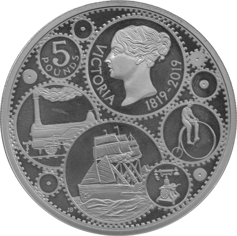 2019 FIVE POUND £5 PROOF COIN PROOF VICTORIA 200th ANNIVERSARY - £5 Proof - Cambridgeshire Coins