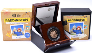 2019 Gold Proof 50p Fifty Pence Coin Paddington St Pauls Cathedral BOX + COA - Gold Proof 50p - Cambridgeshire Coins