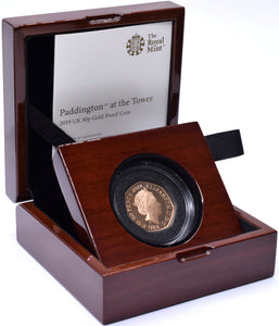 2019 Gold Proof 50p Fifty Pence Coin Paddington Tower of London BOX + COA - Gold Proof 50p - Cambridgeshire Coins