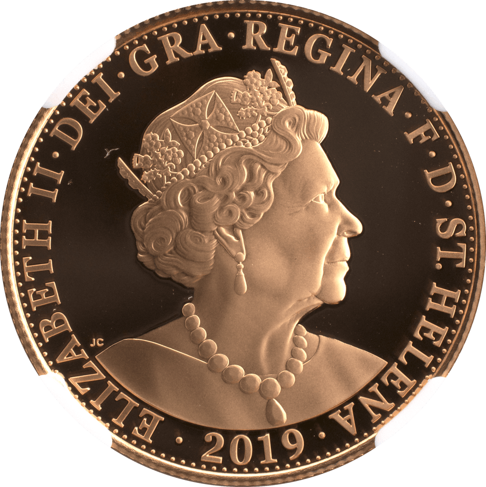 2019 GOLD PROOF DOUBLE SOVEREIGN QUEEN VICTORIA 200TH ANNIVERSARY NGC PF 70 ULTRA CAMEO - NGC CERTIFIED COINS - Cambridgeshire Coins
