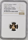 2019 GOLD PROOF QUARTER SOVEREIGN QUEEN VICTORIA 200TH ANNIVERSARY NGC PF 70 ULTRA CAMEO 02 - NGC CERTIFIED COINS - Cambridgeshire Coins