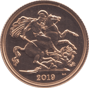 2019 GOLD SOVEREIGN ( BU ) - Sovereign - Cambridgeshire Coins
