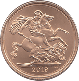 2019 GOLD SOVEREIGN ( MATT BU ) - Sovereign - Cambridgeshire Coins