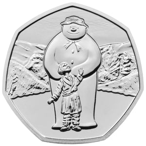 2019 NEW The Snowman and James 50p Fifty Pence Coin Brilliant Uncirculated BU - Cambridgeshire Coins