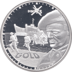 2019 SILVER ALDERNEY D DAY 75TH ANNIVERSARY 50P ( PROOF ) GOLD - SILVER WORLD COINS - Cambridgeshire Coins