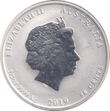 2019 SILVER AUSTRALIA 50 CENT - SILVER WORLD COINS - Cambridgeshire Coins