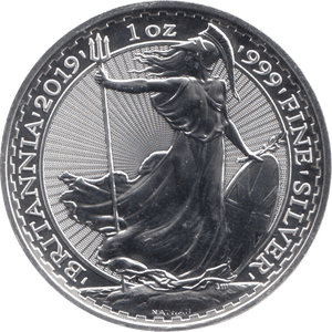 2019 SILVER BRITANNIA ONE OUNCE TWO POUNDS - Cambridgeshire Coins