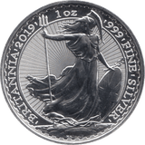 2019 SILVER BRITANNIA ONE OUNCE TWO POUNDS - Cambridgeshire Coins