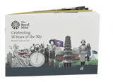 2019 Silver Proof 50 Years of the 50p Fifty Pence Royal Mint Proof Coin Set KEW - Silver Proof - Cambridgeshire Coins