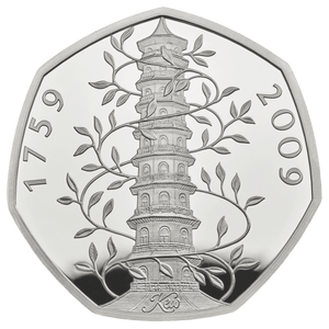 2019 Silver Proof 50 Years of the 50p Fifty Pence Royal Mint Proof Coin Set KEW - Silver Proof - Cambridgeshire Coins