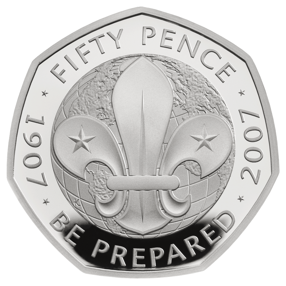 2019 Silver Proof 50 Years of the 50p Fifty Pence Royal Mint Proof Coin Set KEW - Silver Proof - Cambridgeshire Coins