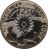 2019 TWO POUND £2 CAPTAIN COOK VOYAGE BRILLIANT UNCIRCULATED BU - £2 BU - Cambridgeshire Coins