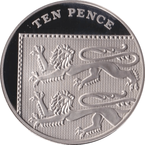 2020 10p Ten Pence PROOF Coin Section of Shield - 10p PROOF - Cambridgeshire Coins