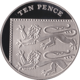 2020 10p Ten Pence PROOF Coin Section of Shield - 10p PROOF - Cambridgeshire Coins