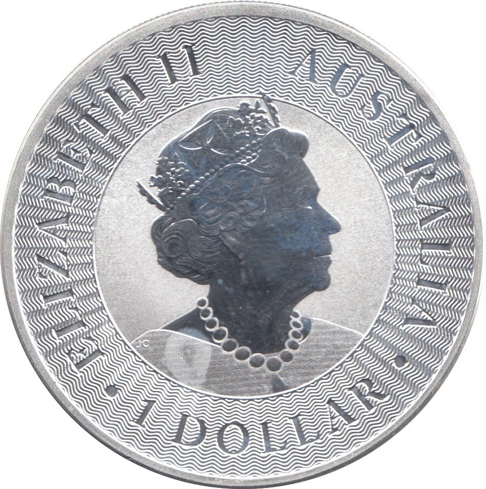 2020 1oz .999 SILVER AUSTRALIAN KANGAROO 1 DOLLAR COIN - WORLD SILVER COINS - Cambridgeshire Coins