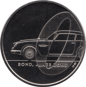 2020 BRILLIANT UNCIRCULATED £5 COIN BOND, JAMES BOND COIN BU - £5 BU - Cambridgeshire Coins