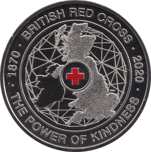 2020 BRILLIANT UNCIRCULATED £5 COIN BRITISH RED CROSS BU - £5 BU - Cambridgeshire Coins