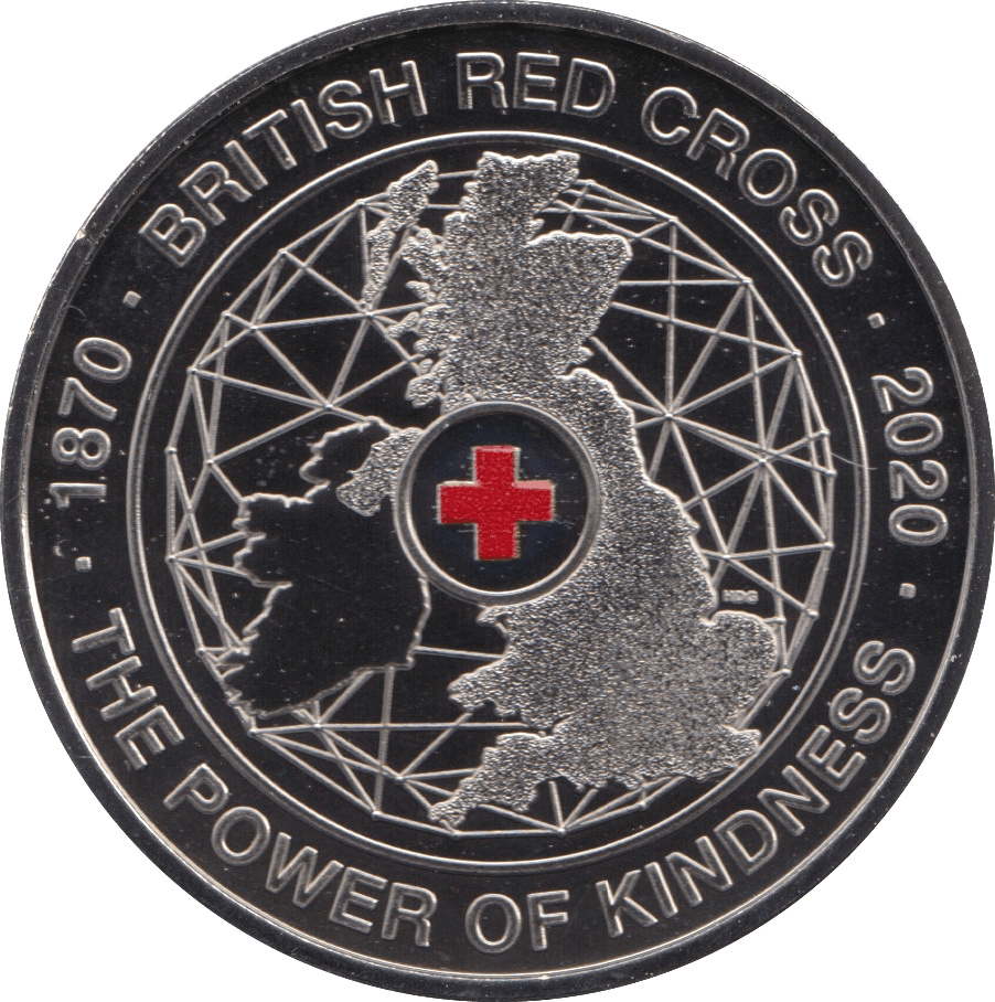 2020 BRILLIANT UNCIRCULATED £5 COIN BRITISH RED CROSS BU - £5 BU - Cambridgeshire Coins