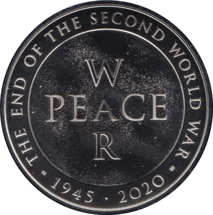 2020 BRILLIANT UNCIRCULATED £5 COIN PEACE THE END OF THE SECOND WORLD WAR BU - £5 BU - Cambridgeshire Coins