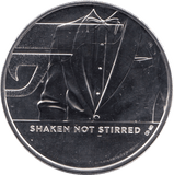 2020 BRILLIANT UNCIRCULATED £5 COIN SHAKEN NOT STIRRED COIN BU - £5 BU - Cambridgeshire Coins